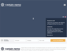 Tablet Screenshot of captainnemo.gr